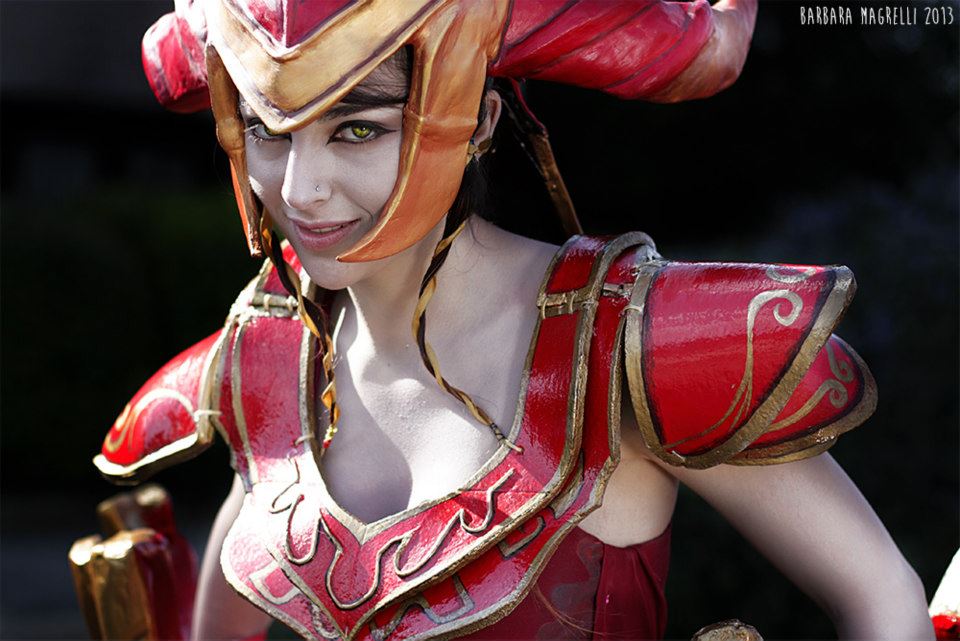 shyvana cosplay by aleeusha-d5wvu2g