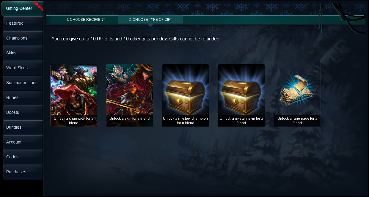 gifts