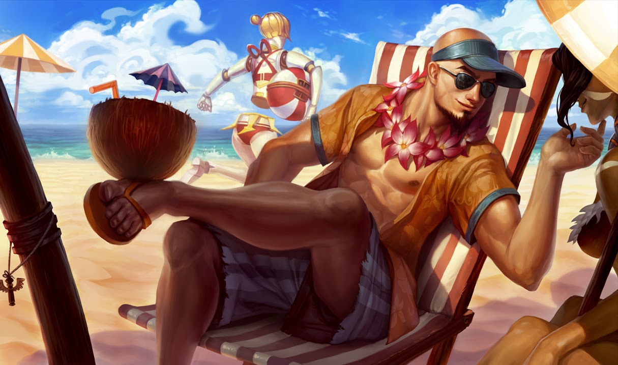 Lee Sin Pool Party