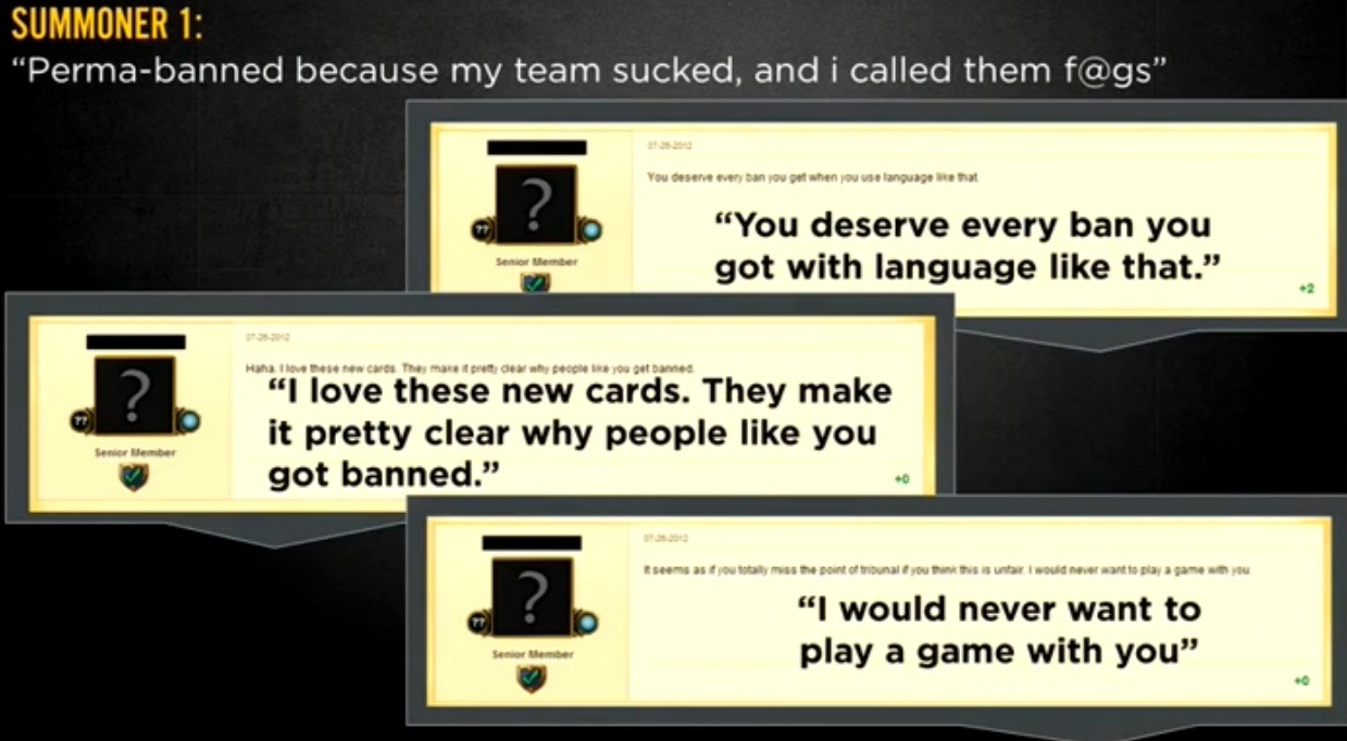Image 8 : Les réactions de la communauté face à un joueur venant se plaindre de son permaban