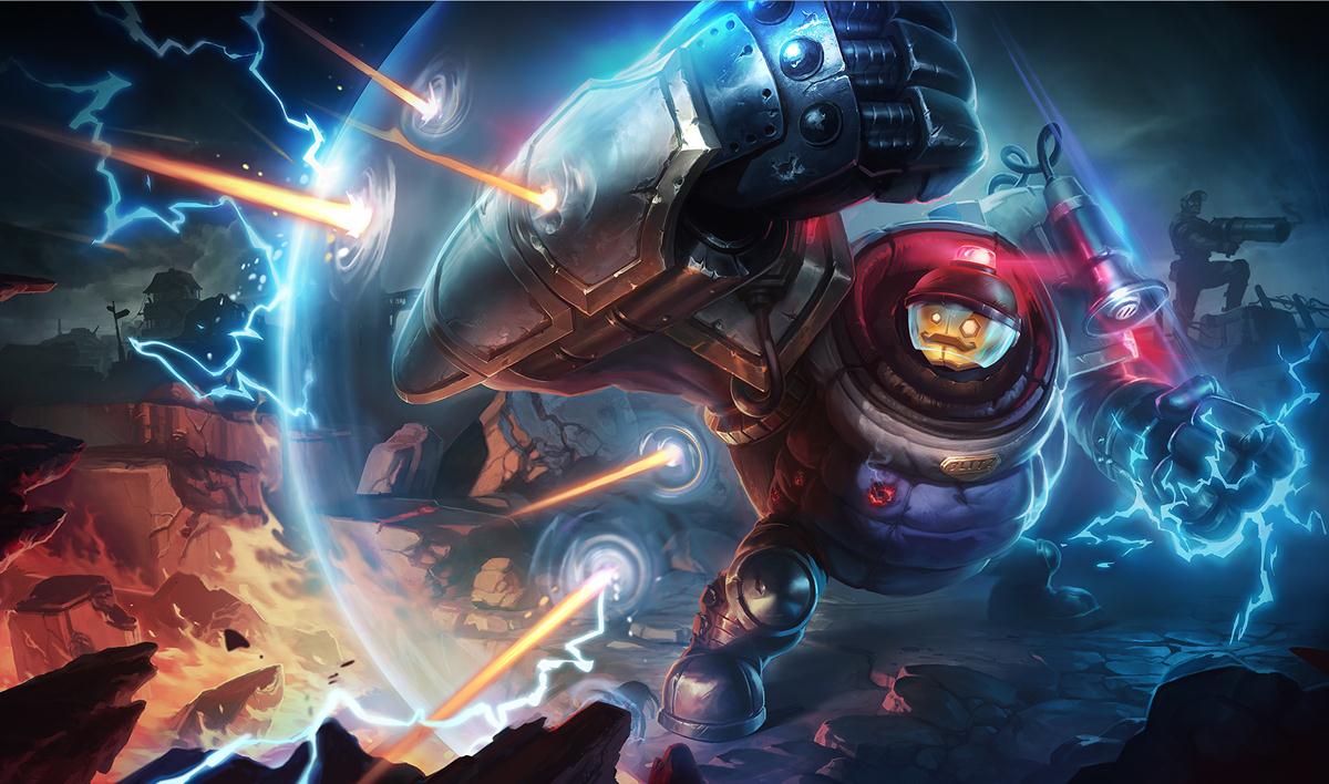 Riot Blitzcrank Splash