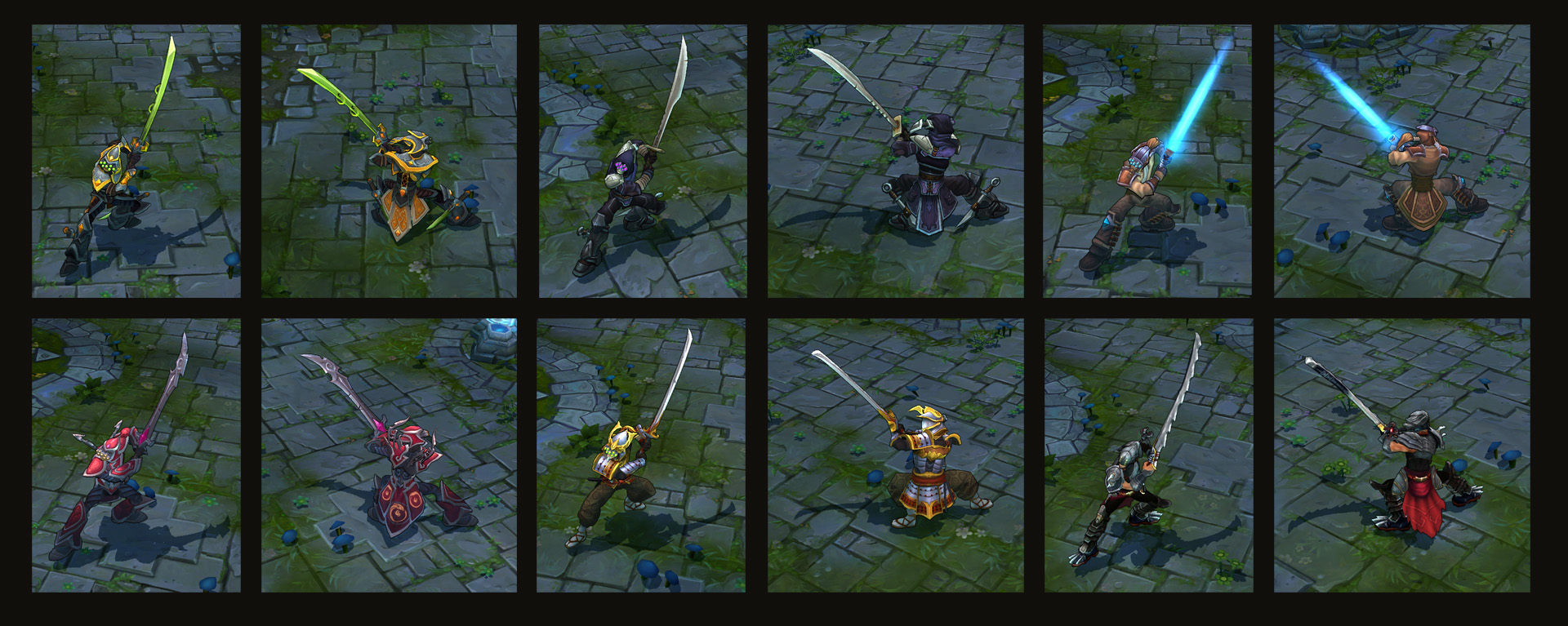 Master Yi Skins