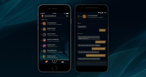 Téléchargez gratuitement l'appli mobile League Friends !