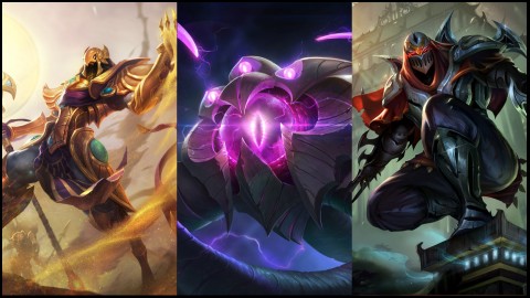 Azir, Zed, Vel'koZ : De l'agitation sur le PBE