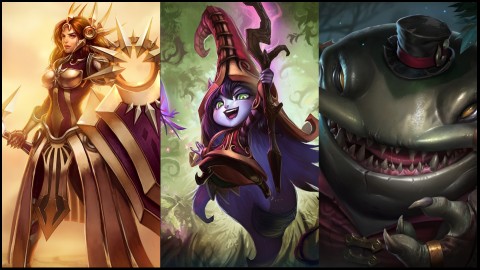 Leona, Lulu, Tahm Kench : Du mouvement chez les supports