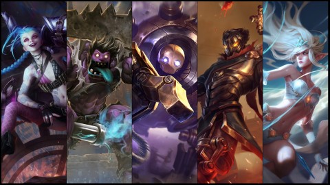 Nouvelles histoires pour Jinx, Mundo, Blitzcrank, Viktor, et Janna