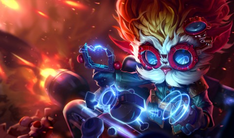 Heimerdinger et la bannière de commandement