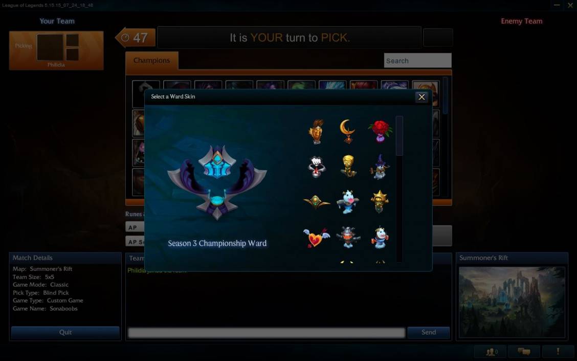 Mise à jour sur le PBE (25/07)