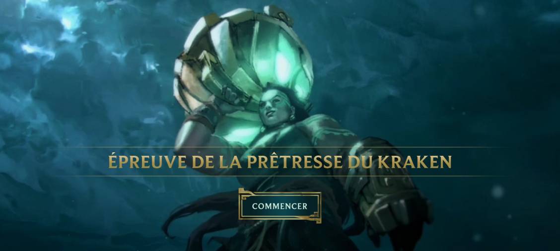 L'épreuve de la prêtresse du Kraken