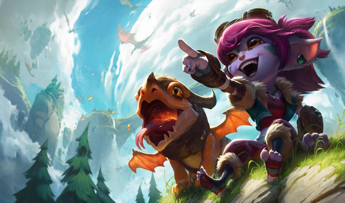 Tristana dragonnière + Balise de Riggle disponibles !