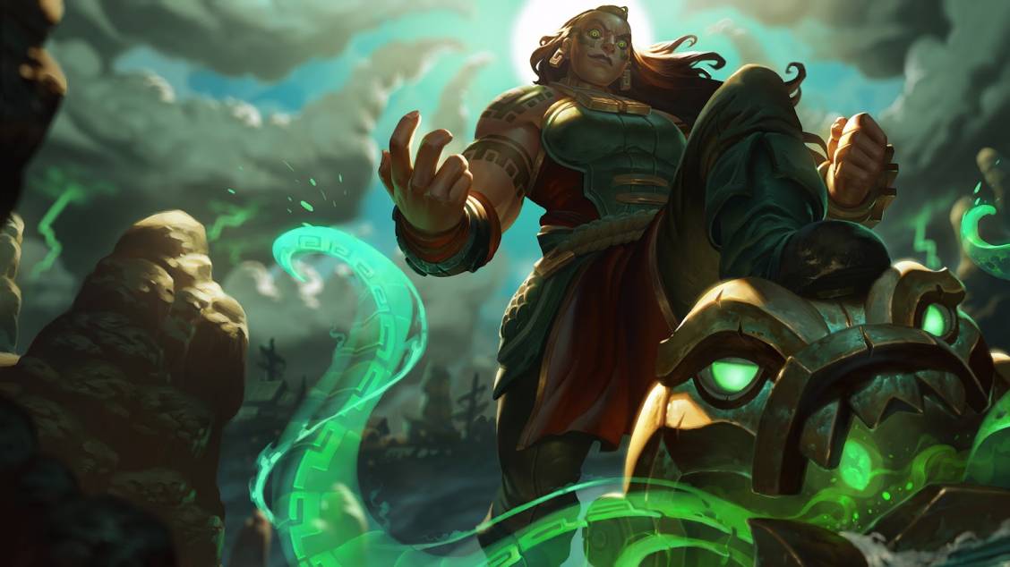 Illaoi, Prêtresse du kraken, est disponible