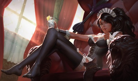 Nouvelles illustrations : Nidalee aiguise ses griffes