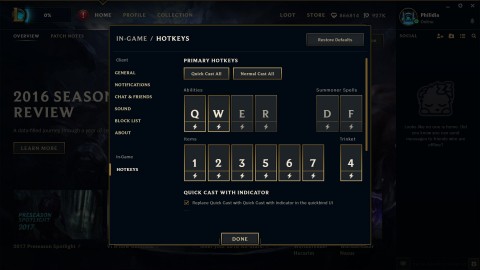 Mise à jour sur le PBE (14/11)