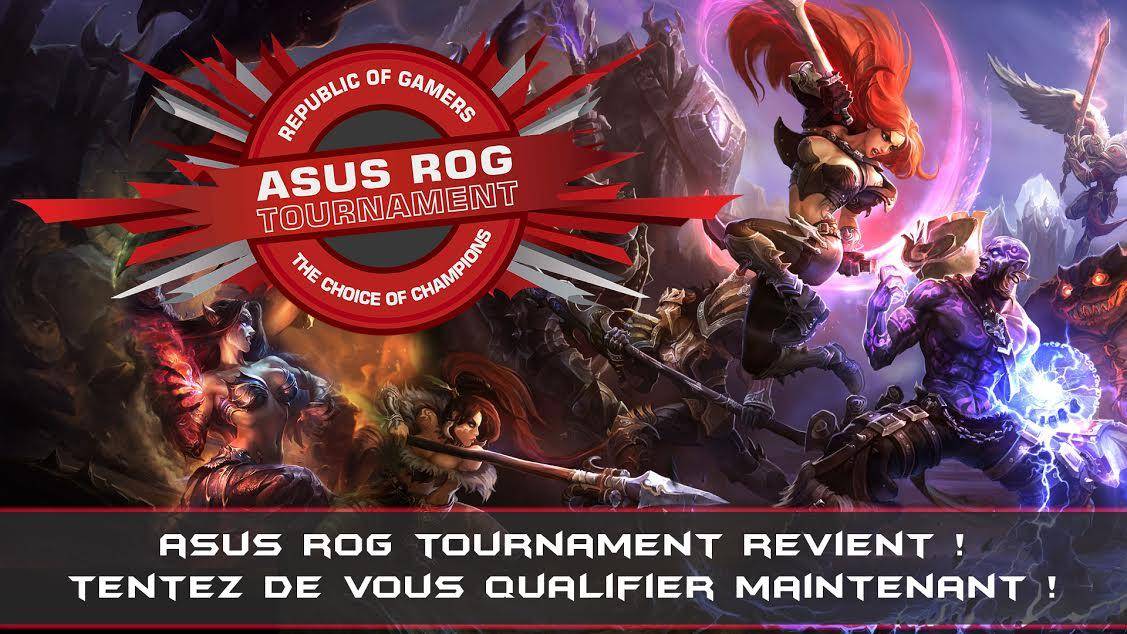 ASUS ROG Tournament à la PGW 2014