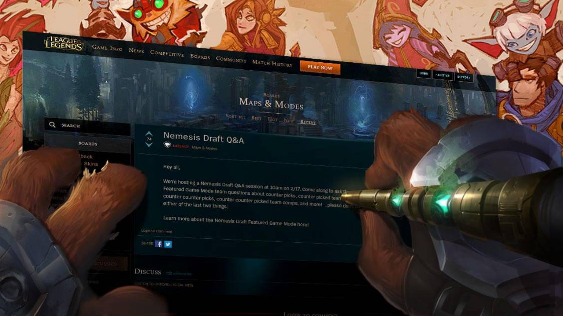 AMA Némésis Draft en approche !