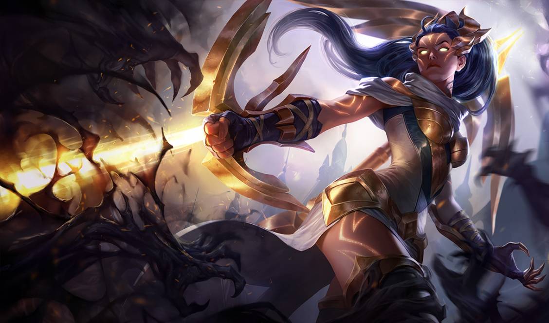 Vayne à l’arbalète pure punit les hérétiques