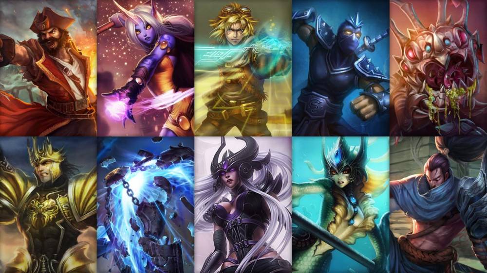 Rotation des champions (Présaison 5)