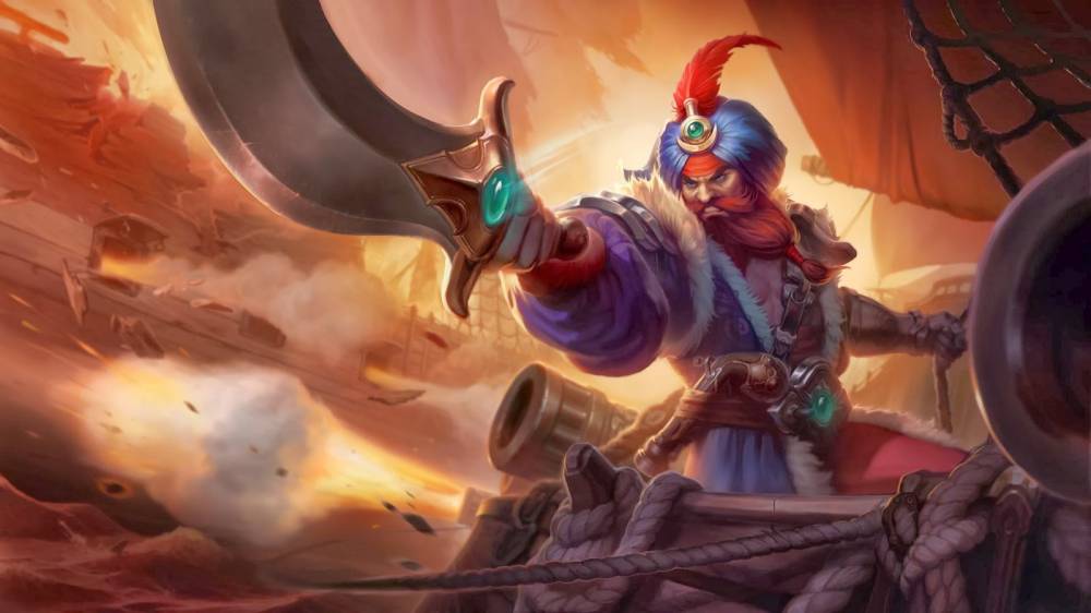 Nouveau skin : Gangplank sultan