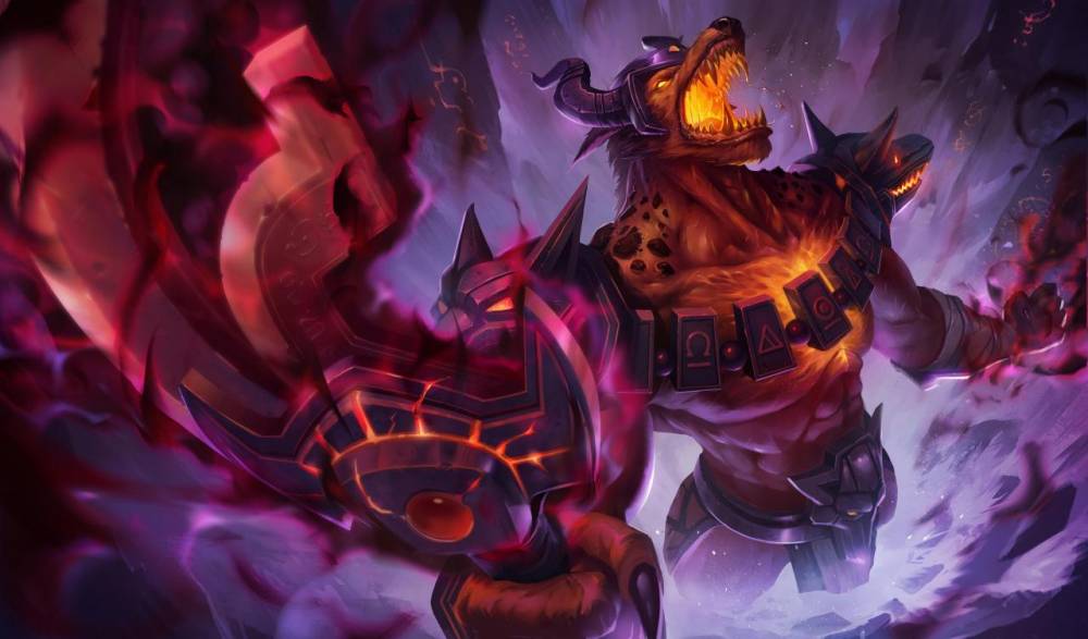 Nouveau skin : Nasus infernal