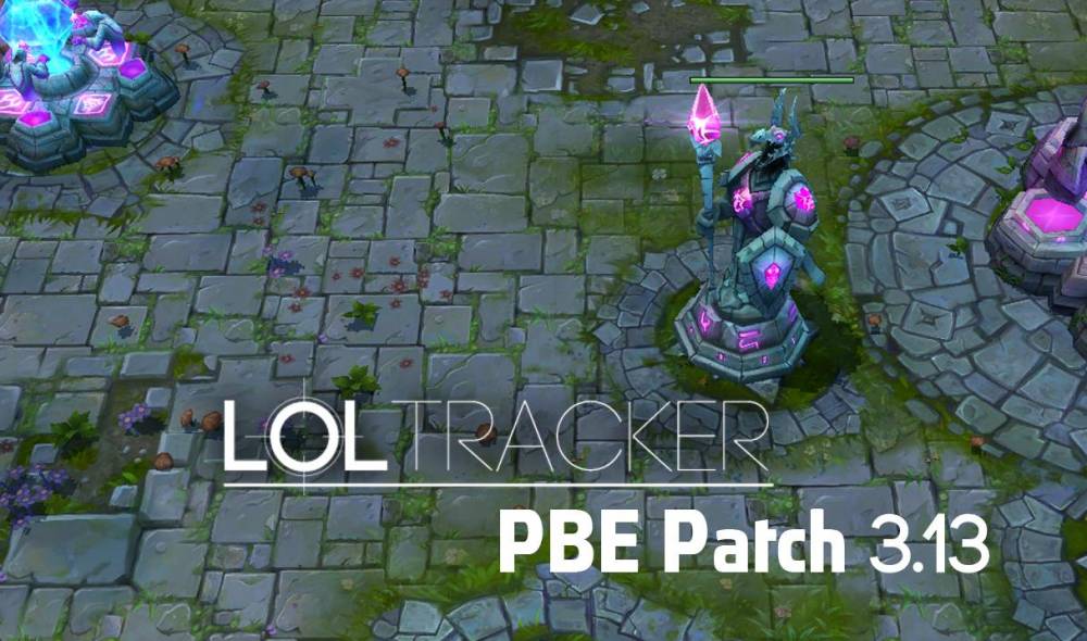 [Updated] Patchnote PBE 3.13