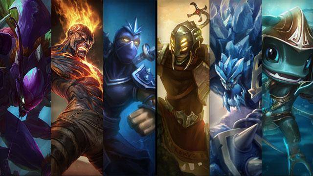 Champions et skins en promo : 20/08 => 23/08