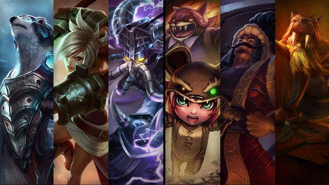 Champions et skins en promo : 13/08 => 16/08