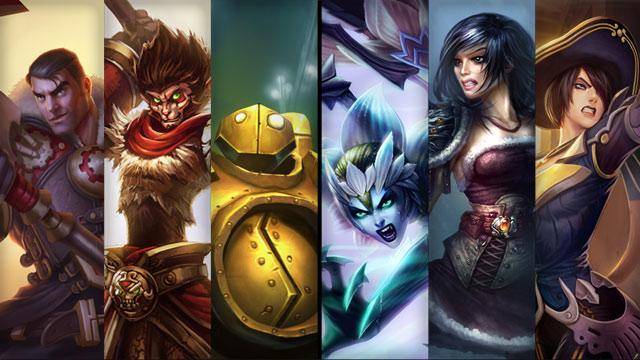 Champions et skins en promo : 16/08 => 19/08