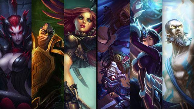 Champions et skins en promo : 06/09 => 09/09