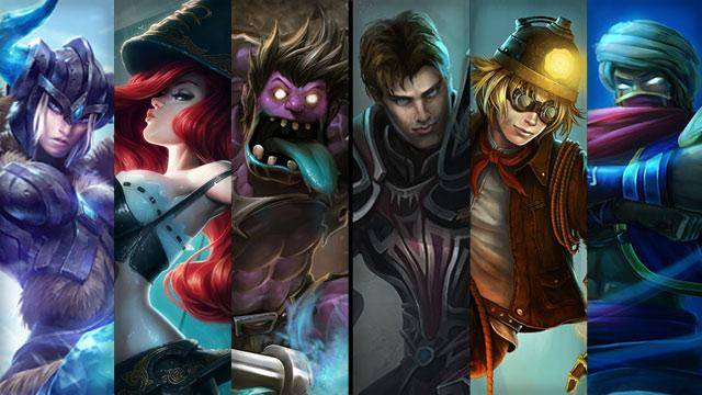 Champions et skins en promo : 27/09 => 30/09