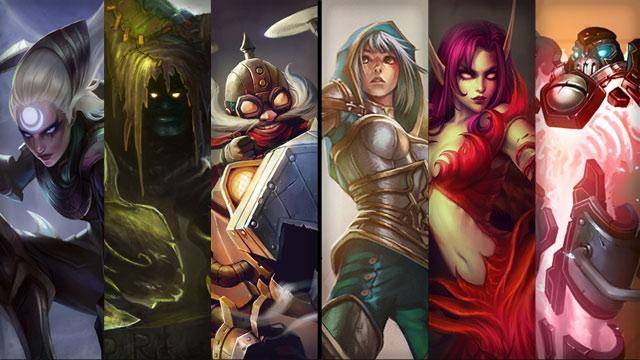 Champions et skins en promo : 01/10 => 04/10