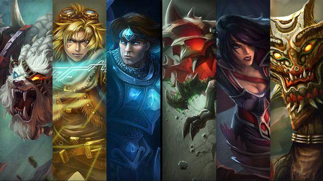 Champions et skins en promo : 04/10 => 07/10