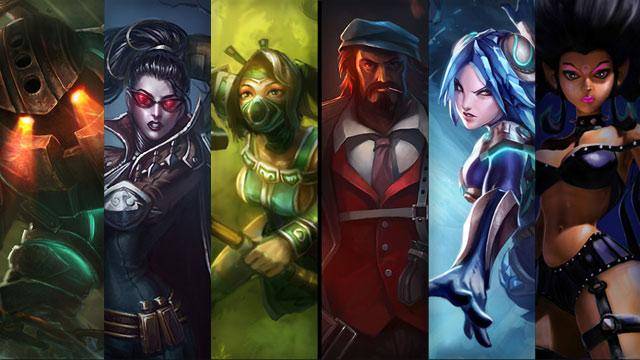 Champions et skins en promo : 15/10 => 18/10