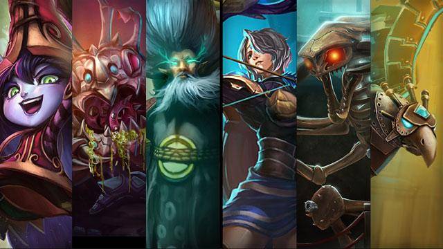 Champions et skins en promo : 05/11 => 08/11