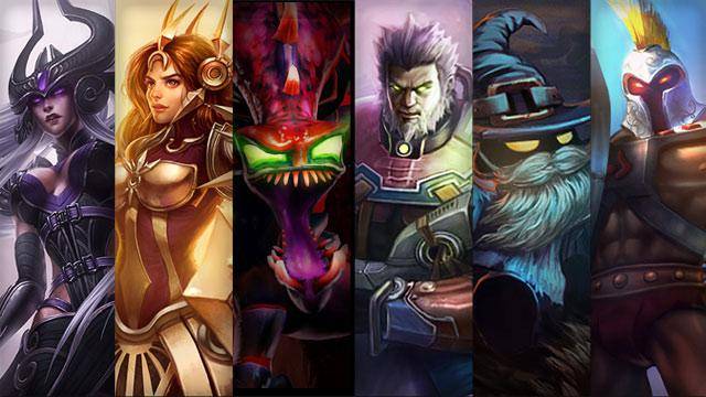 Champions et skins en promo : 08/11 => 11/11