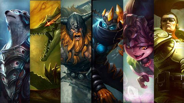 Champions et skins en promo : 12/11 => 15/11