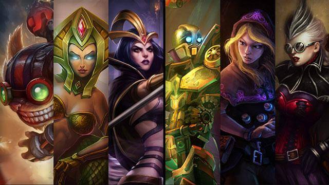 Champions et skins en promo : 29/11 => 02/12