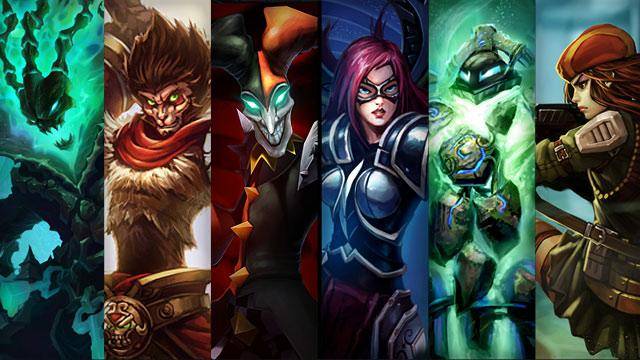 Champions et skins en promo : 15/11 => 18/11