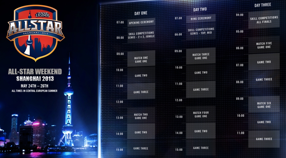 allstar schedule